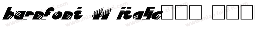 burnfont 11 italic激燃体字体转换